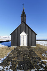 Island, Schwarze Kirche Budir - RAEF01880