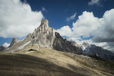 Italien, Südtirol, Dolomiten, Passo di Giau, lizenzfreies Stockfoto