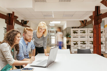 Geschäftsleute, die im Büro zusammenarbeiten - ZEDF00599