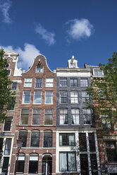 Niederlande, Amsterdam, historische Grachtenhäuser - ELF01847