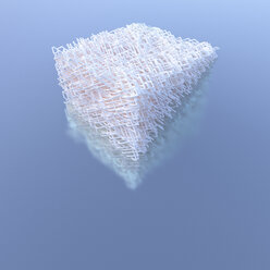 3D Rendering, Structures bundled in cube shape - UWF01242