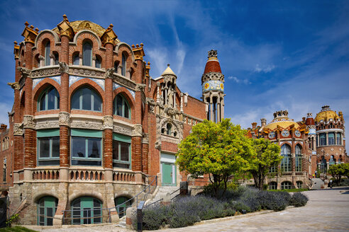Spain, Barcelona, Hospital de la Santa Creu i Sant Pau - YRF00160