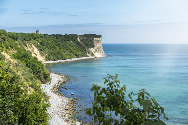 Germany, Mecklenburg-Western Pomerania, Ruegen Island, Cape Arkona with positioning tower - FRF00523