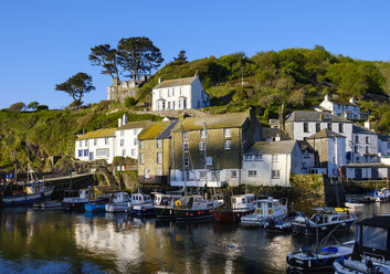 UK, England, Cornwall, Polperro, Fischereihafen - SIEF07449