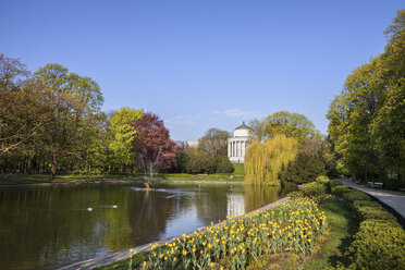 Polen, Warschau, Sächsischer Garten im Frühling - ABOF00206