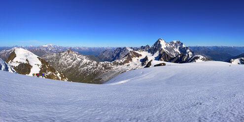 Italy, Lombardia, Valfurva, Monte Zebru in early Summer - LOMF00601