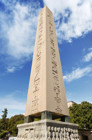 Türkei, Istanbul, Obelisk des Theodosius, lizenzfreies Stockfoto