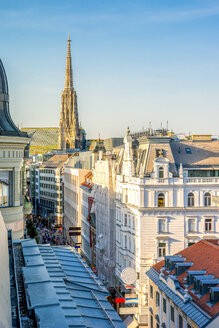 Österreich, Wien, Blick auf den Stephansdom - PUF00660