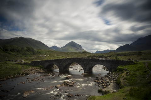 UK, Schottland, Isle of Skye, Slichigan, lizenzfreies Stockfoto