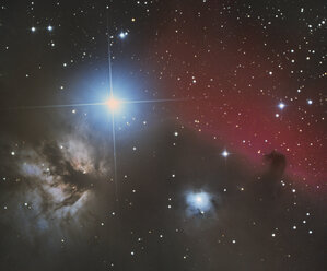 Astronomische Fotografie IC434 Pferdekopfnebel - DHCF00132