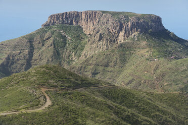 Spain, Canary islands, La Gomera, table mountain La Fortaleza - DHCF00138