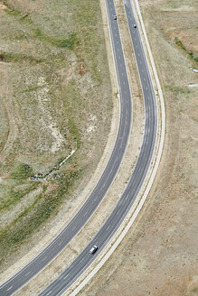 USA, Luftbildaufnahme des Northwest Parkway im Großraum Denver, Colorado - BCDF00330