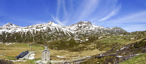 Schweiz, Wallis, Simplonpass mit Hospiz - PUF00661