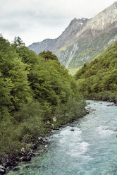 Slowenien, Bovec, Fluss Soca - BMAF00307