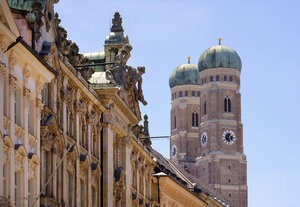 Deutschland, Bayern, München, Detail der Frauenkirche - SIEF07481