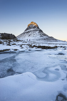 Iceland, Kirkjufell mountain at sunset - EPF00460