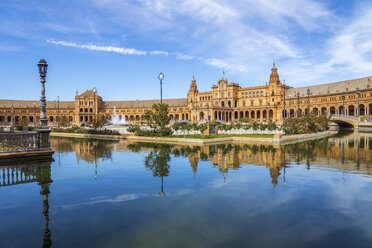 Spanien, Andalusien, Sevilla, Plaza de Espana - PUF00665