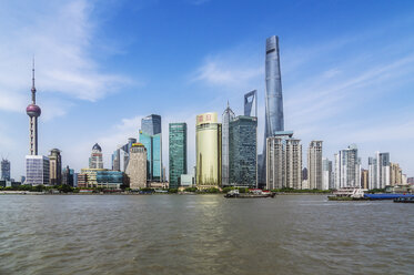 China, Shanghai, Skyline von Pudong - THAF01980
