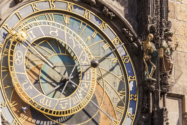 Tschechische Republik, Prag, Altstadt, Altstädter Rathaus, astronomische Uhr - WDF04120