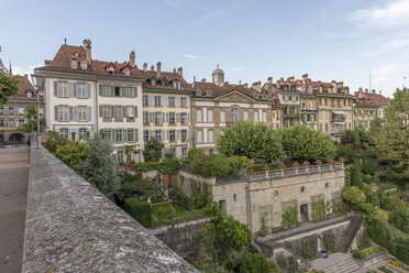 Schweiz, Bern, Blick auf die Altstadt von der Münsterplattform - KEBF00618