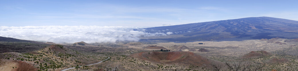 USA, Hawaii, Big Island, Mauna Kea, Panoramablick - HLF01021