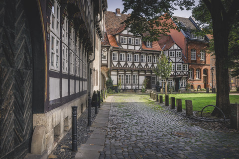 Germany, Lower Saxony, Braunschweig, Magniviertel stock photo