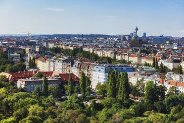 Austria, Vienna, cityscape seen from ferris wheel - ABOF00259