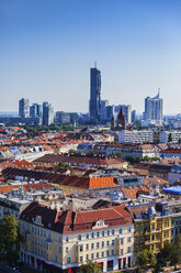 Österreich, Wien, Stadtbild mit Skyline - ABOF00260
