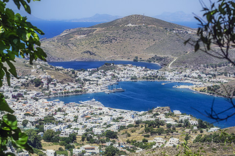 Griechenland, Patmos, Stadtbild, lizenzfreies Stockfoto