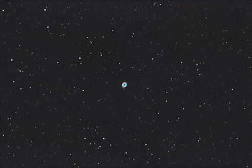 Astrofotografie von M57 Ringnebel, Planetarischer Nebel - DHCF00158