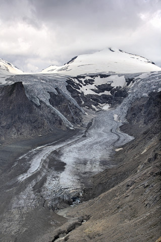 Österreich, Kärnten, Hohe Tauern, Pasterzegletscher, lizenzfreies Stockfoto