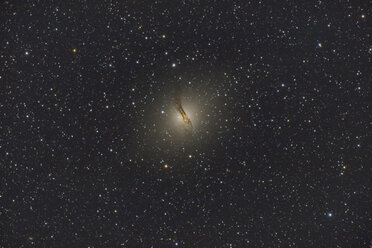 Namibia, Region Khomas, near Uhlenhorst, Astrophoto of spiral galaxy Centaurus A (NGC 5128) with a telescope - THGF00014