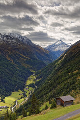 Österreich, Tirol, Ötztal, Sölden, Blick auf das Venttal - GFF01033