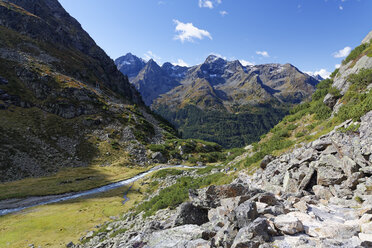 Austria, Tyrol, Oetztal, Gries near Laengenfeld, Winnebach Valley - GFF01036