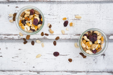 Two glasses of trail mix - LVF06331