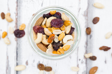 Glass of trail mix - LVF06332