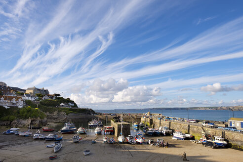 UK, England, Cornwall, Newquay, Hafen - SIEF07562