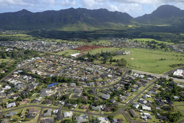 USA, Hawaii, Kauai, Lihue, Luftaufnahme - HLF01034