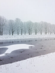 Deutschland, Köln, Winter am Decksteiner Weiher - GWF05300