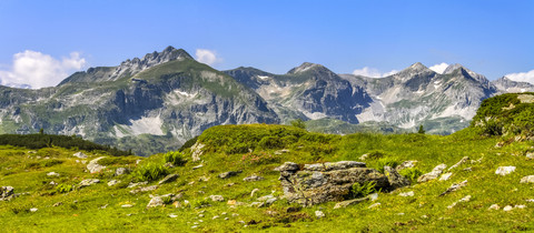 Austria, Styra, Hohe Tauern, Landscape at Schladming stock photo