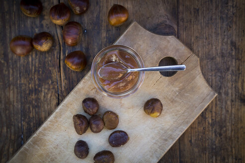 Sweet chestnuts, roasted and sweet chestnut cream - LVF06363