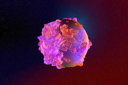 3D Rendered Illustration, cancer cell - SPCF00259