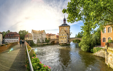 Germany, Bavaria, Bamberg, Old town, old city hall - PUF00876
