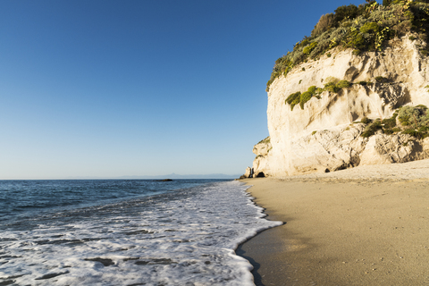 Italy, Calabria, Tropea, Tyrrhenian Sea stock photo