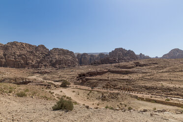 Jordania, Wadi Musa, Petra, Säulenstraße - MABF00466