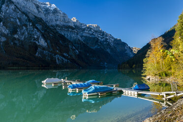 Schweiz, Kanton Glarus, Klöntal, Kloentalersee - STSF01352