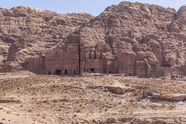 Jordania, Wadi Musa, Petra, royal tombs - MABF00467
