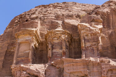 Jordanien, Wadi Musa, Petra, Königsgräber, Korinthisches Grabmal - MABF00468