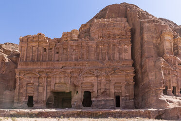 Jordania, Wadi Musa, Petra, Königsgräber, Palastgrab - MABF00469