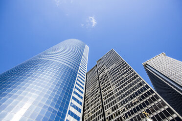 USA, New York City, skyscrapers seen from below - ZEF14662